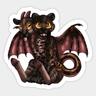 Chimera Cubs: Red Jaguar Sticker